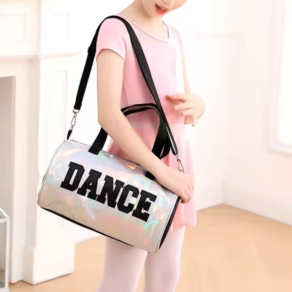 Black Hologram Dance Bag